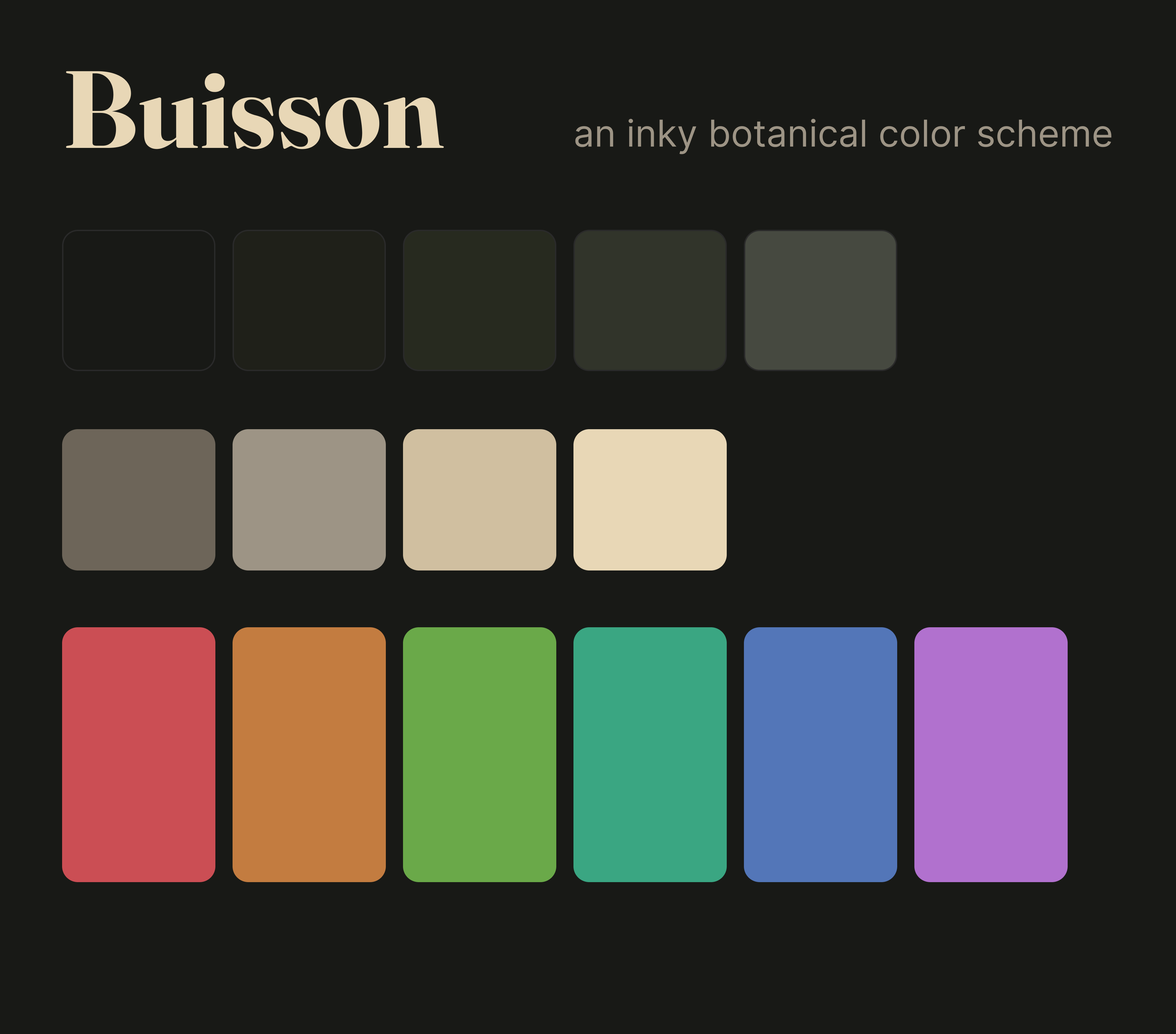 Buisson dark